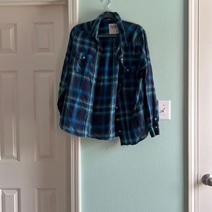 Blue flannel